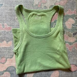 Aerie Light Green Tank Top